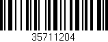 Código de barras (EAN, GTIN, SKU, ISBN): '35711204'