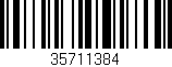 Código de barras (EAN, GTIN, SKU, ISBN): '35711384'