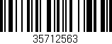 Código de barras (EAN, GTIN, SKU, ISBN): '35712563'