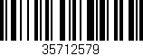 Código de barras (EAN, GTIN, SKU, ISBN): '35712579'