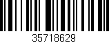 Código de barras (EAN, GTIN, SKU, ISBN): '35718629'