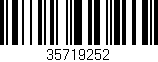 Código de barras (EAN, GTIN, SKU, ISBN): '35719252'