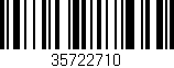 Código de barras (EAN, GTIN, SKU, ISBN): '35722710'