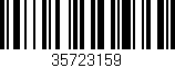 Código de barras (EAN, GTIN, SKU, ISBN): '35723159'