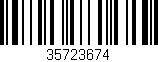 Código de barras (EAN, GTIN, SKU, ISBN): '35723674'