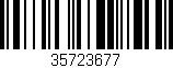 Código de barras (EAN, GTIN, SKU, ISBN): '35723677'