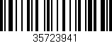 Código de barras (EAN, GTIN, SKU, ISBN): '35723941'