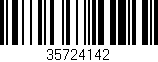 Código de barras (EAN, GTIN, SKU, ISBN): '35724142'