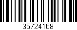Código de barras (EAN, GTIN, SKU, ISBN): '35724168'