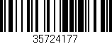 Código de barras (EAN, GTIN, SKU, ISBN): '35724177'
