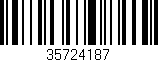 Código de barras (EAN, GTIN, SKU, ISBN): '35724187'
