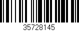 Código de barras (EAN, GTIN, SKU, ISBN): '35728145'