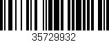 Código de barras (EAN, GTIN, SKU, ISBN): '35729932'