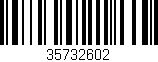 Código de barras (EAN, GTIN, SKU, ISBN): '35732602'