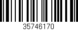 Código de barras (EAN, GTIN, SKU, ISBN): '35746170'