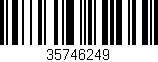Código de barras (EAN, GTIN, SKU, ISBN): '35746249'