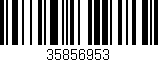 Código de barras (EAN, GTIN, SKU, ISBN): '35856953'