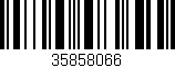 Código de barras (EAN, GTIN, SKU, ISBN): '35858066'