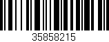 Código de barras (EAN, GTIN, SKU, ISBN): '35858215'