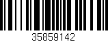 Código de barras (EAN, GTIN, SKU, ISBN): '35859142'