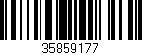 Código de barras (EAN, GTIN, SKU, ISBN): '35859177'