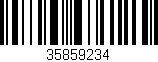Código de barras (EAN, GTIN, SKU, ISBN): '35859234'