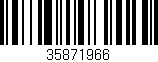 Código de barras (EAN, GTIN, SKU, ISBN): '35871966'