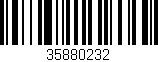 Código de barras (EAN, GTIN, SKU, ISBN): '35880232'
