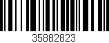 Código de barras (EAN, GTIN, SKU, ISBN): '35882823'