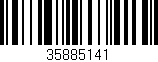 Código de barras (EAN, GTIN, SKU, ISBN): '35885141'