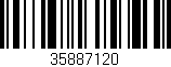 Código de barras (EAN, GTIN, SKU, ISBN): '35887120'