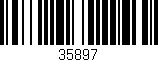 Código de barras (EAN, GTIN, SKU, ISBN): '35897'