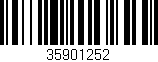 Código de barras (EAN, GTIN, SKU, ISBN): '35901252'