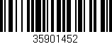 Código de barras (EAN, GTIN, SKU, ISBN): '35901452'