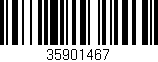 Código de barras (EAN, GTIN, SKU, ISBN): '35901467'