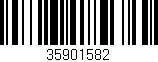 Código de barras (EAN, GTIN, SKU, ISBN): '35901582'
