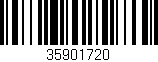Código de barras (EAN, GTIN, SKU, ISBN): '35901720'