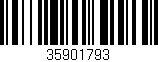 Código de barras (EAN, GTIN, SKU, ISBN): '35901793'