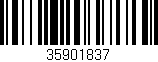 Código de barras (EAN, GTIN, SKU, ISBN): '35901837'