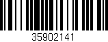 Código de barras (EAN, GTIN, SKU, ISBN): '35902141'