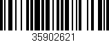 Código de barras (EAN, GTIN, SKU, ISBN): '35902621'