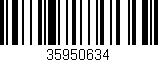 Código de barras (EAN, GTIN, SKU, ISBN): '35950634'