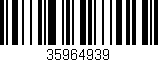 Código de barras (EAN, GTIN, SKU, ISBN): '35964939'