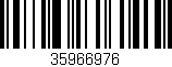 Código de barras (EAN, GTIN, SKU, ISBN): '35966976'