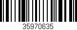 Código de barras (EAN, GTIN, SKU, ISBN): '35970635'