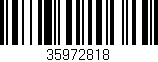 Código de barras (EAN, GTIN, SKU, ISBN): '35972818'