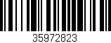 Código de barras (EAN, GTIN, SKU, ISBN): '35972823'