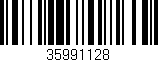 Código de barras (EAN, GTIN, SKU, ISBN): '35991128'