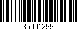 Código de barras (EAN, GTIN, SKU, ISBN): '35991299'