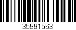 Código de barras (EAN, GTIN, SKU, ISBN): '35991563'
